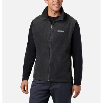 Columbia Steens Mountain Fleece, Chaleco Grises Para Hombre | 103576-RAE